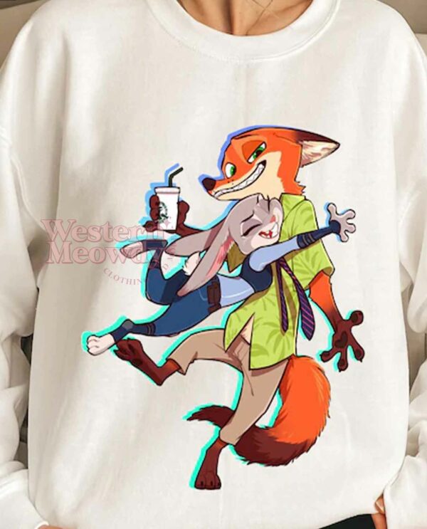 Nick Wilde and Judy Hopps T-shirt