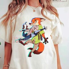 Nick Wilde and Judy Hopps T-shirt