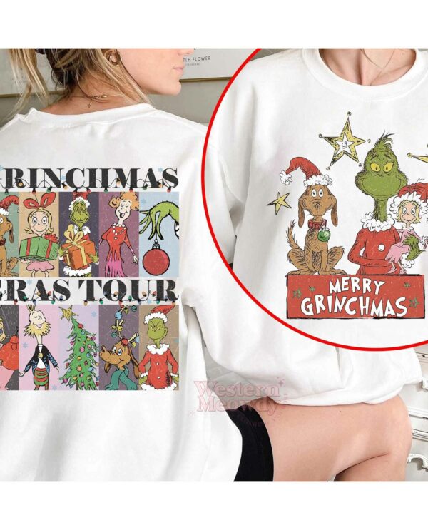 Grinchmas Eras Tour I’m Booked Sweatshirt