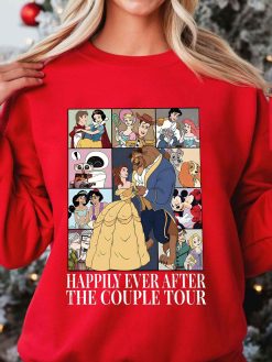 Di.sney Couple Christmas Eras Tour Sweatshirt