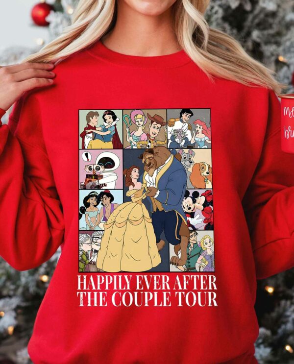 Di.sney Couple Christmas Eras Tour Sweatshirt