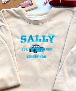 Retro McQueen And Sally Cars 2 Sweatshirt