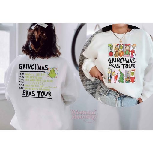 Grinchmas Eras Tour Today I’m Booked Sweatshirt