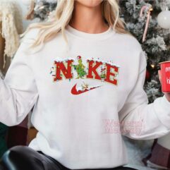 Christmas Grinch Stolen Christmas Tree Sweatshirt