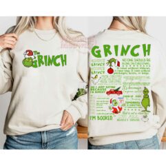 The Grinch Full Day Schedule Sweatshirt