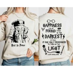 Harry Potter RIP Albus Dumbledore Hogwarts Sweatshirt