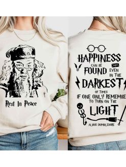 Harry Potter RIP Albus Dumbledore Hogwarts Sweatshirt