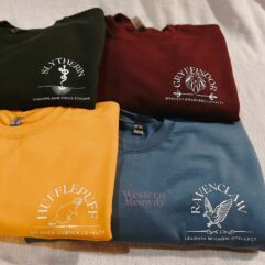 4 Hogwarts House Harry Potter Sweatshirt