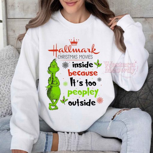 Christmas Grinch Hallmark Christmas Movie Sweatshirt