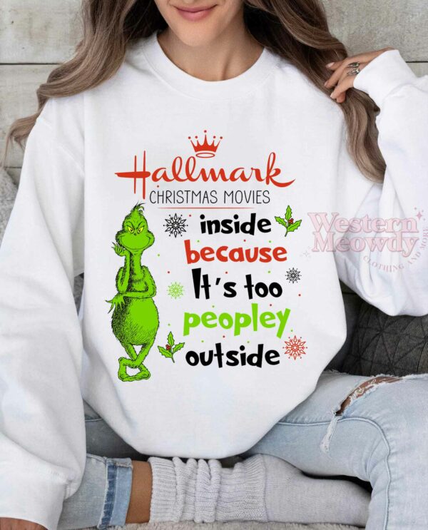 Christmas Grinch Hallmark Christmas Movie Sweatshirt