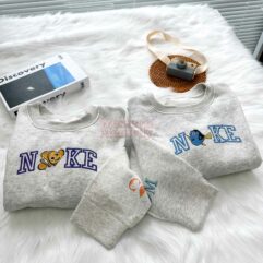 Dory And Nemo Finding Nemo Couple Faux-Embroidered Sweatshirt