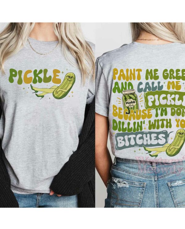 Grinch Pickle Christmas Sweatshirt