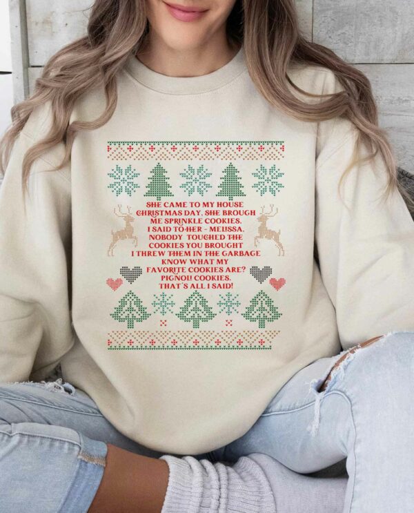 RHONJ Real Housewives Christmas Ugly Sweatshirt