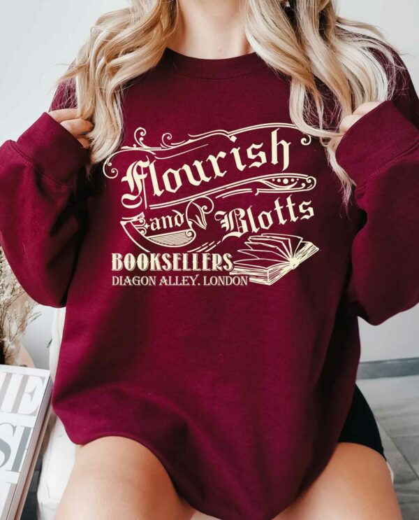 Flourish And Blotts Harry Potter Sweatshirt