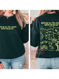 When We All Fall Asleep Where Do We Go Songs Billie Eilish Ver2 Shirt