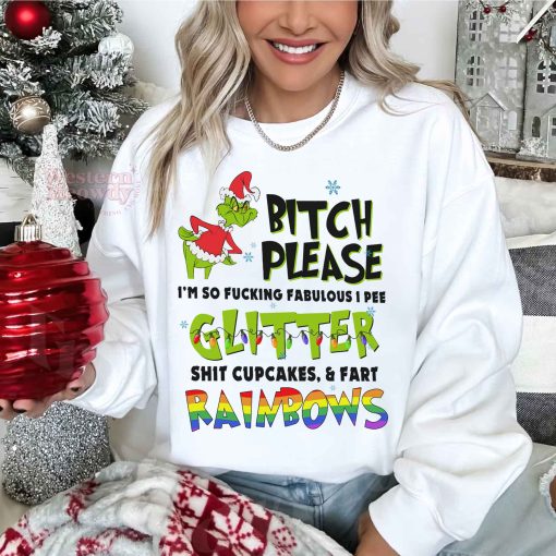 Christmas Grinch Fabulous Sweatshirt