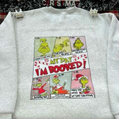 Christmas Grinch Timetable Sweatshirt