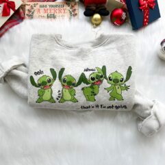 Stitch Grinch Not Going Christmas Sweatshirt Stitch Grinch Not Going Christmas Sweatshirt