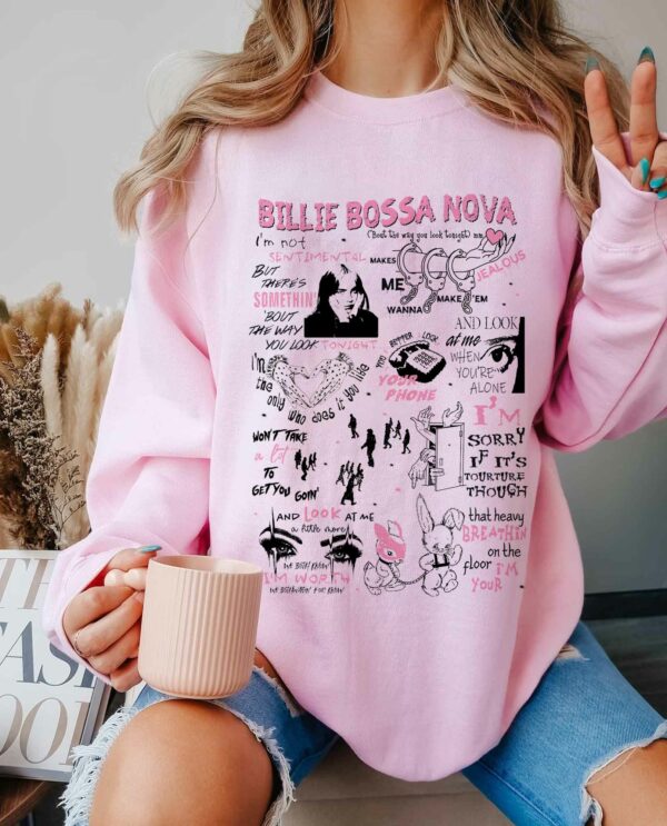 Billie Eilish Billie Bossa Nova Lyric Shirt
