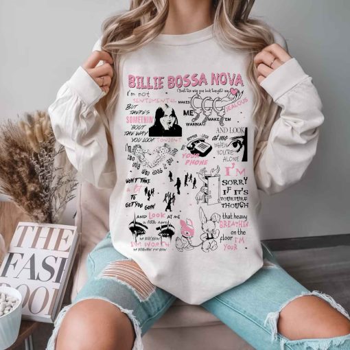 Billie Eilish Billie Bossa Nova Lyric Shirt