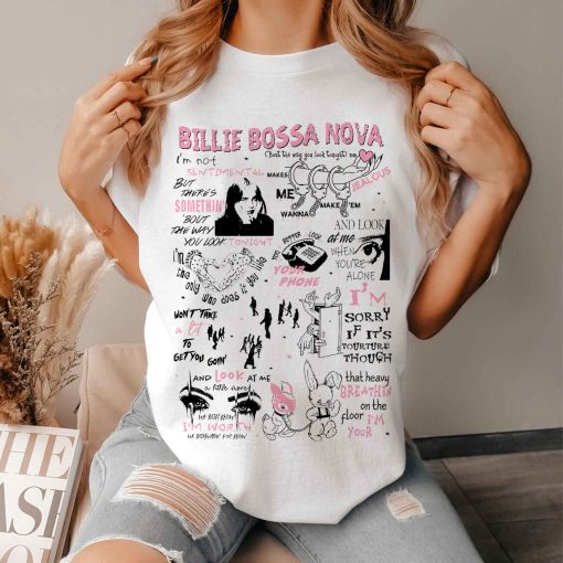 Billie Eilish Billie Bossa Nova Lyric Shirt