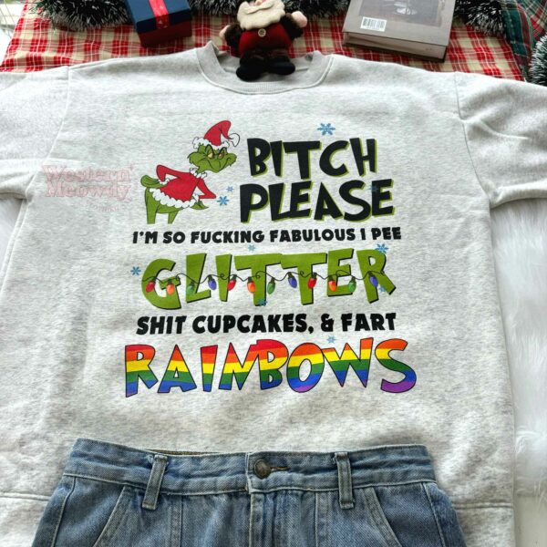 Christmas Grinch Fabulous Sweatshirt