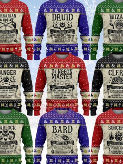Dungeons & Dragons DnD Ugly Sweatshirt