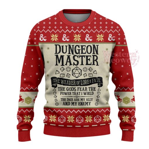 Dungeons & Dragons DnD Ugly Sweatshirt