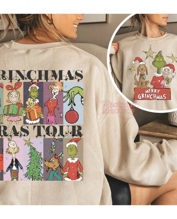 Grinchmas Eras Tour I’m Booked Sweatshirt
