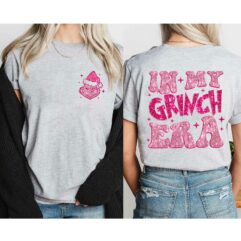 Grinch Bling Sequin Christmas Sweatshirt
