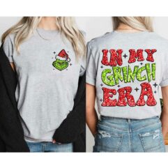 Grinch Bling Sequin Green Christmas Sweatshirt