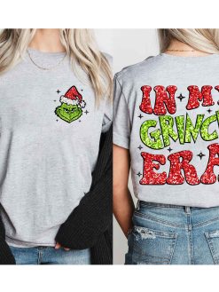 Grinch Bling Sequin Green Christmas Sweatshirt