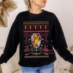 Hogwarts House Ugly Christmas Harry Potter Sweatshirt