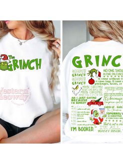 The Grinch Full Day Schedule Sweatshirt