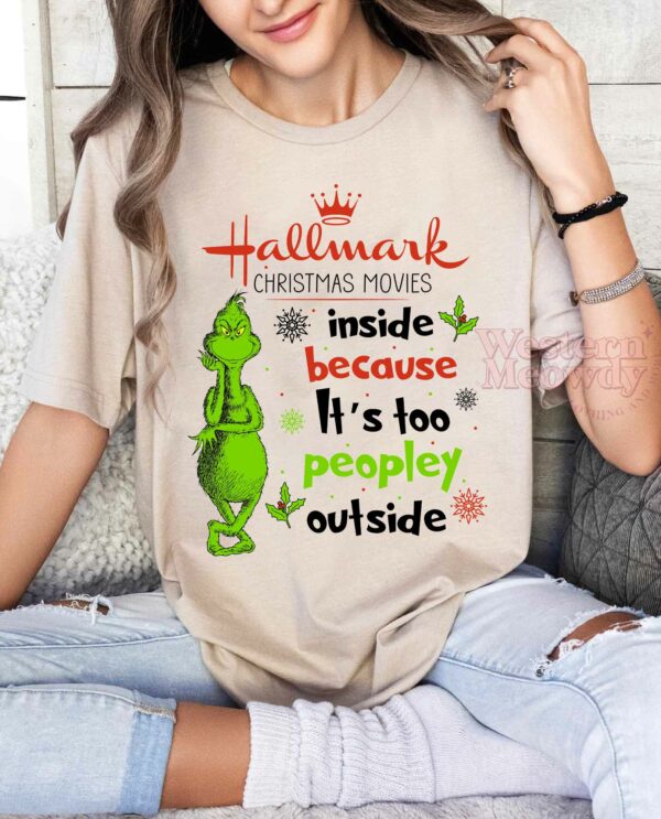Christmas Grinch Hallmark Christmas Movie Sweatshirt