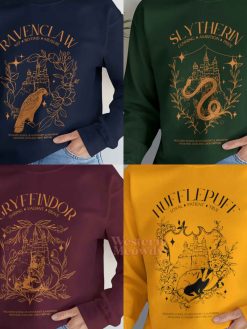 Vintage 90s Hogwarts House Harry Potter Sweatshirt