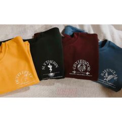 4 Hogwarts House Harry Potter Sweatshirt