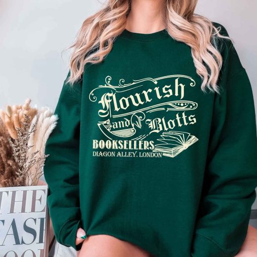 Flourish And Blotts Harry Potter Sweatshirt