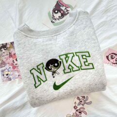 Powerpuff Girl Faux-Embroidered Sweatshirt