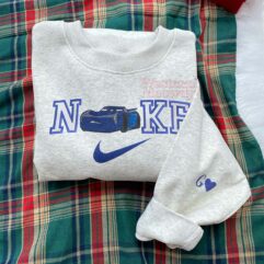 McQueen Sally Mater Friends Ver2 Faux-Embroidered Sweatshirt