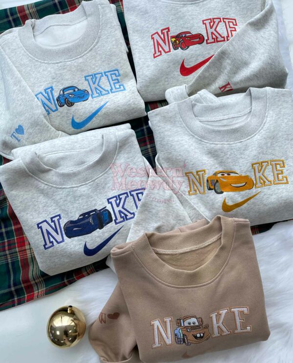 McQueen Sally Mater Friends Ver2 Faux-Embroidered Sweatshirt