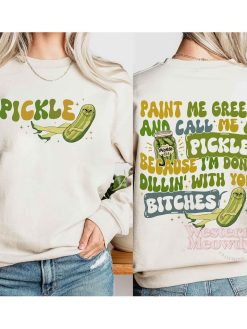 Grinch Pickle Christmas Sweatshirt