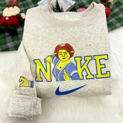 Shrek and Princess Fiona Couple 2D Sweatshirt