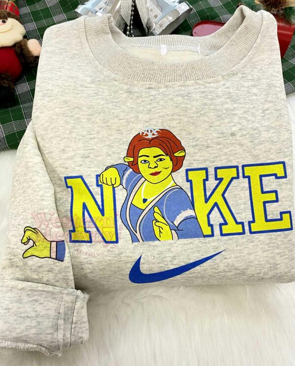 Shrek and Princess Fiona Couple 2D Sweatshirt