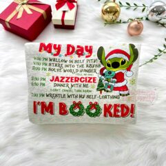 Grinch Stitch My Day I’m Booked S2 Sweatshirt