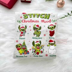 Stitch Grinch Christmas Mood Sweatshirt Stitch Grinch Christmas Mood Sweatshirt