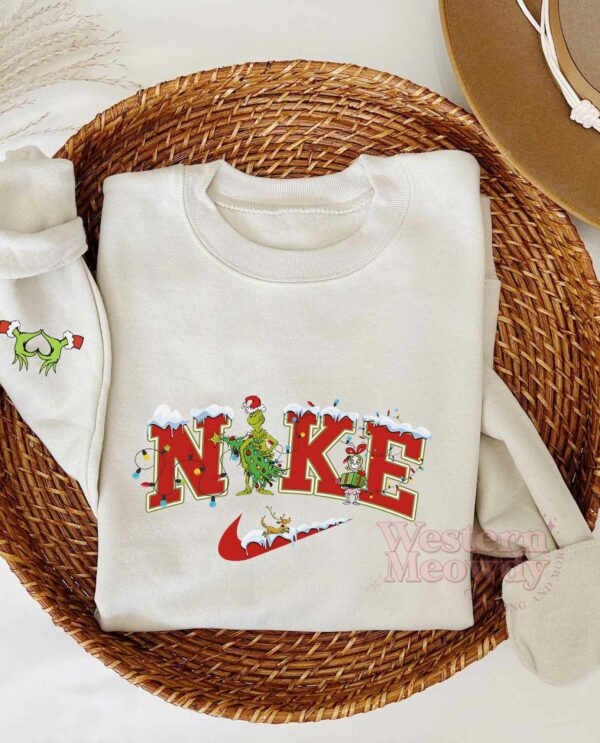 Christmas Grinch Stolen Christmas Tree Sweatshirt