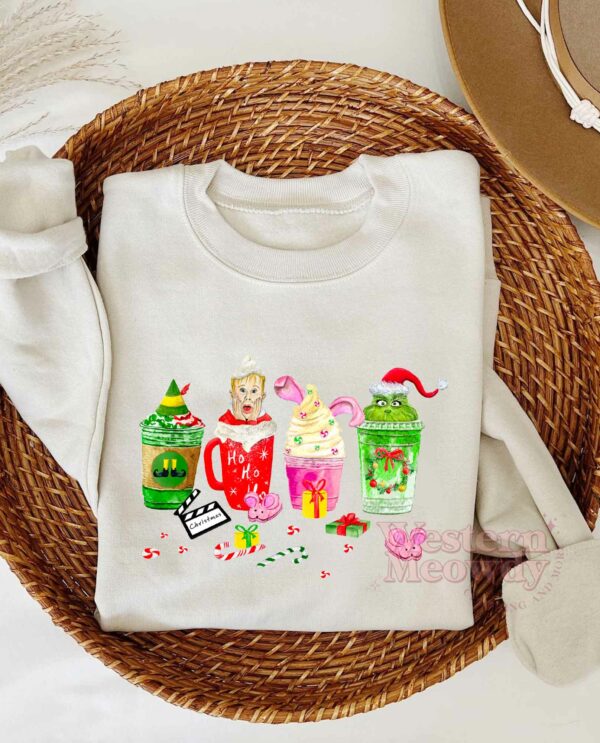 Christmas Grinch Elf Home Alone A Christmas Story Sweatshirt