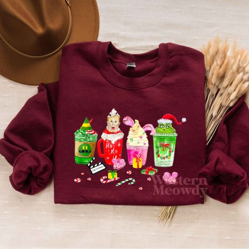 Christmas Grinch Elf Home Alone A Christmas Story Sweatshirt