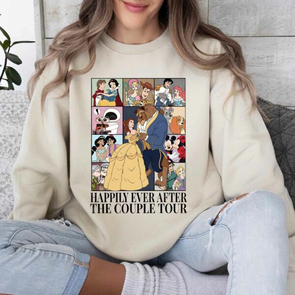 Di.sney Couple Christmas Eras Tour Sweatshirt